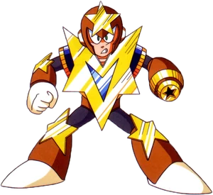 Star Man's artwork of Mega Man 5.