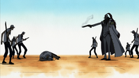 Onigumo murders a Marine