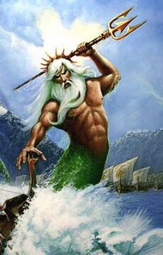 A Human Finally Defeat A GOD ( Poseidon ) 