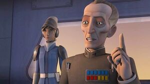 5 is Grand Moff Tarkin. Hey you remember the guy who destroyed Alderaan. He is here, wiping out rebel forces and pictures themselves. He is evil