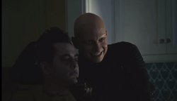 Zsasz with a guard of Loeb whom he murdered