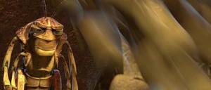 Bugs-life-disneyscreencaps.com-6614.jpg (273 KB) Hopper spilling a massive thing of grain to crush three of his own men to death to demonstrate the might of the whole ant colony