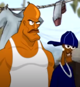 Deebo with Smokey.