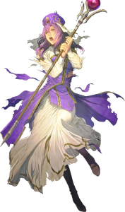 Eremiya's injured portrait in Fire Emblem Heroes.