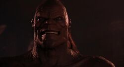 Goro engaging in Mortal Kombat