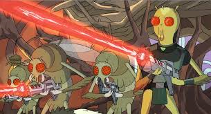 rick and morty bug people