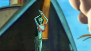 The Lady of the Depths enchanting the sailor with her song.