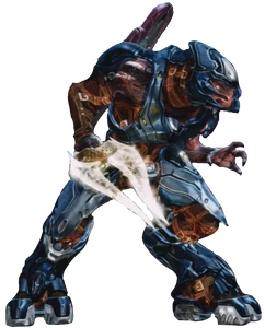 A Sangheili Storm as a skin in Killer Instinct.