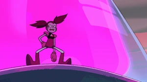 "Well she tok you with her. Isn't that just..."