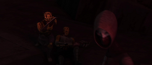 Opress and Feral completed the test of darkness, in which they had to face Ventress hidden in the shadows and their own fear.
