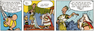 Julius Caesar punishing Crismus Bonus