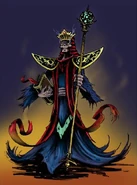 Concept art for Karthus.