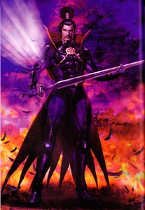 Nobunaga in Samurai Warriors.