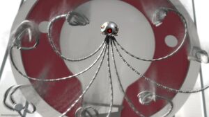 DOR-15's erasure from existence after Lewis changes the future.