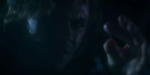 "What the hell-"-Billy finding strange slime on his car's window.