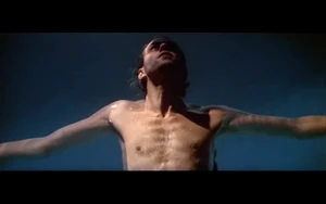 Pink in the pool imagining his father's death.