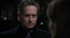 Taylor confronting Emily's secret lover, David Shaw, before making him an offer to kill her