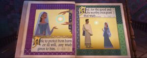Magnifico using his powers to take people's wishes in order to keep them safe while also being able to grant them once in a while.