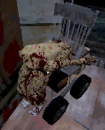 Death Wheelchair Lady Revolver.webp (74 KB) The Wheelchair Lady who is killed by the Revolver used by the player.