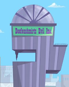 Doofenshmirtz's main building