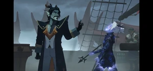 Finnegrin freezes Rayla's blood