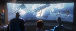 The Omnidroid 10's cameo appearance in Incredibles 2.