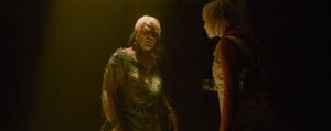 Leonard meeting Heather Mason at Brookhaven Asylum in Silent Hill: Revelation.