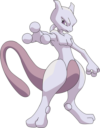 Why does Mewtwo save that bus in Mewtwo returns in