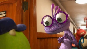 Randall asks Mike to be his roommate.