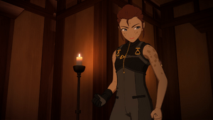 Ilia's angry glare.