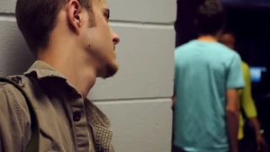 Drew about to kill Casey and Miss Peterson.