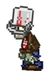8-bit Buckethead Zombie