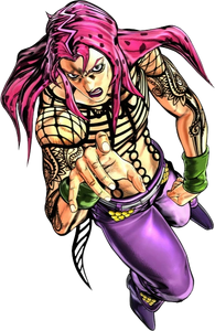 Diavolo in Jojo's Bizarre Adventure: Eyes of Heaven.