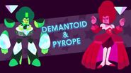 Demantoid & Pyrope