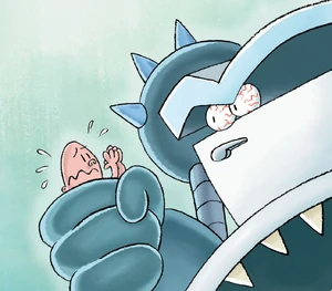 Benjamin Krupp with the Turbo Toilet 2000.