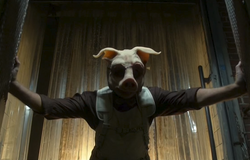 Professor Pyg has captured one of the cops