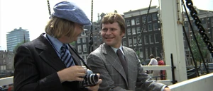 Wint and Kidd after murdering Mrs. Whistler.