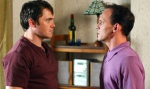 Trevor Morgan in his rivalry against Little Mo's love interest Billy Mitchell.