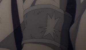 Anime Marley's armband for soldiers who are Subjects of Ymir.