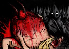 The Children with one of the girls.