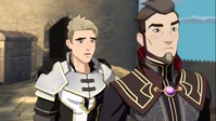 Soren being shocked by his father's plan of killing the princes.