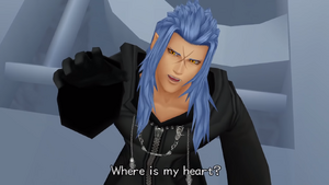 "Why... Kingdom Hearts... Where is my heart?"