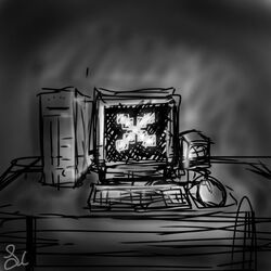 Sammy the bi- on Game Jolt: SCP-079 (the old AI) by author: far2 https:// scp-wiki.wikidot.com/s