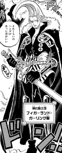 Young Garling during the God Valley incident in the manga.
