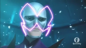 Hawk Moth showing concern for Adrien.