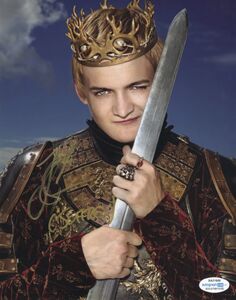 Joffrey Baratheon autograph photo