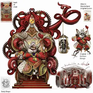 Original Queen of Hearts (Alice: Asylum concept art)