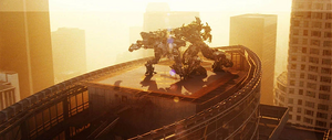Megatron pushing the blame to Starscream.