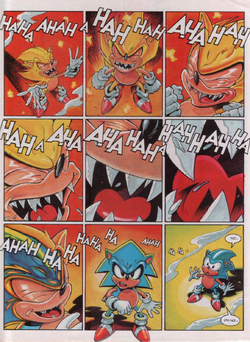 Super Sonic (Sonic the Comic), Villains Wiki