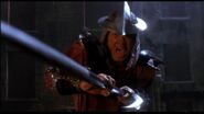 In a rage Shredder decides to kill Splinter once and for all.